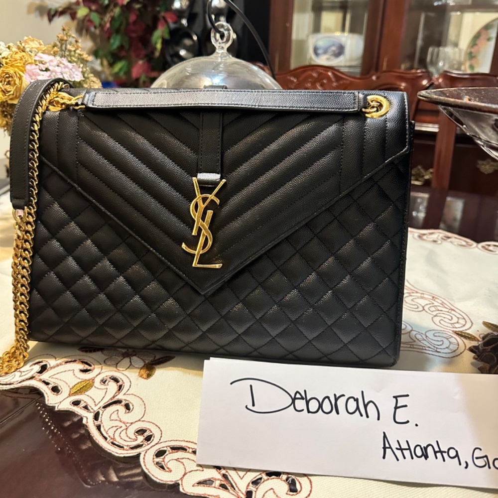 YSL Large Envelope Handbag - Picture 2 of 2
